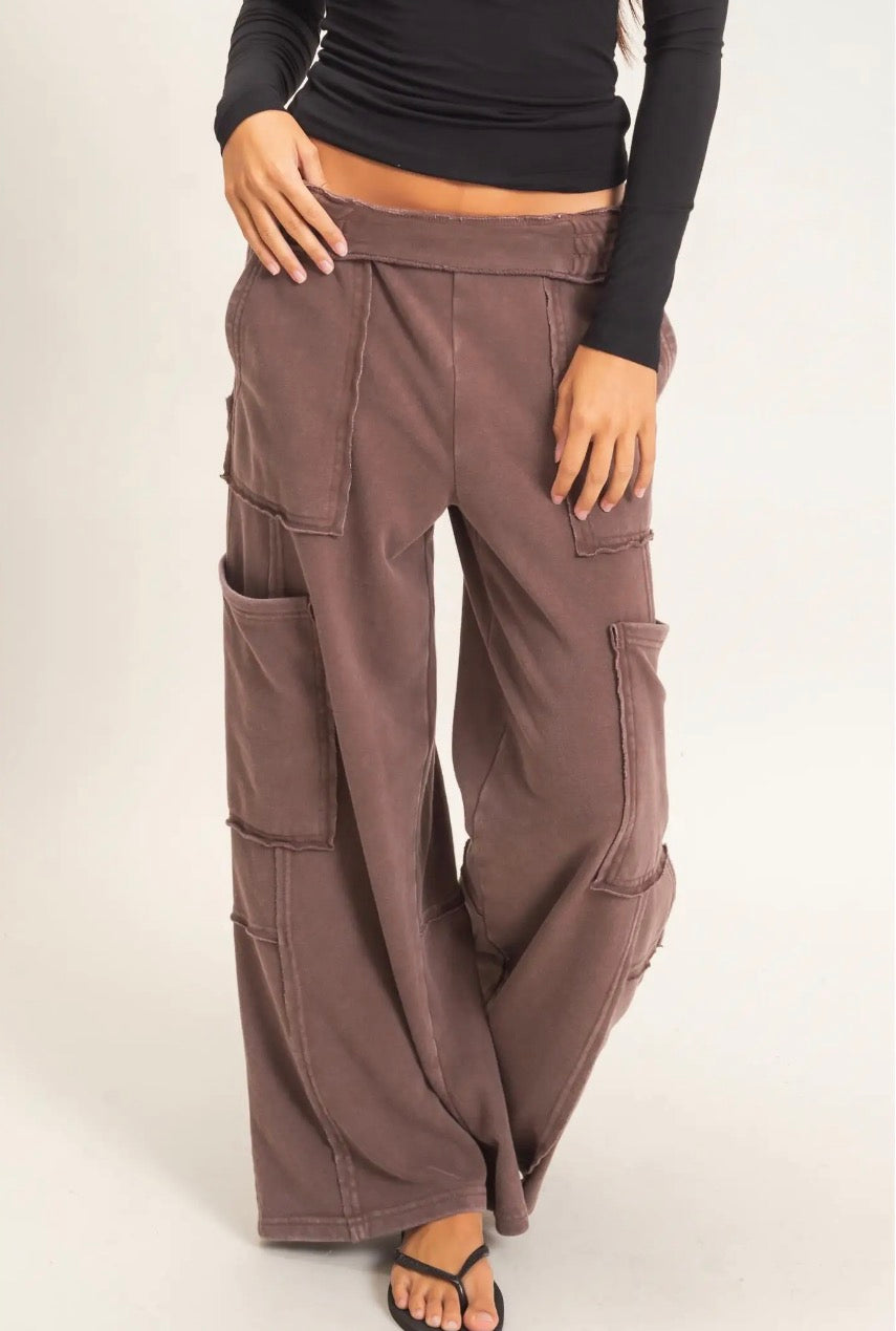 Mocha Cargo Pant
