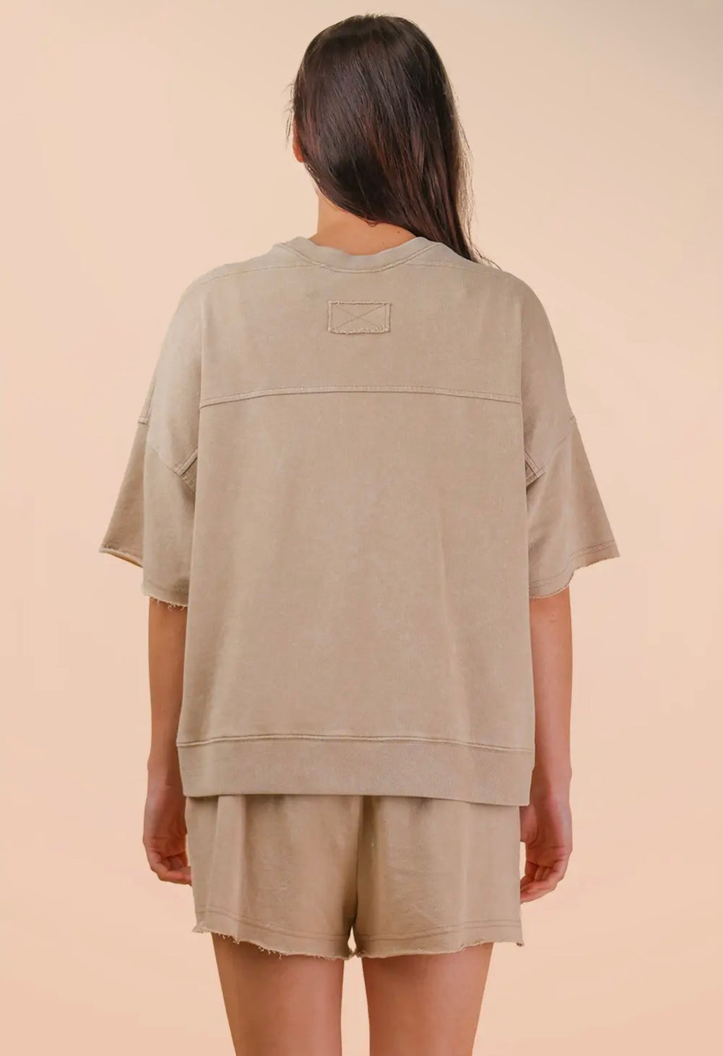 Mineral Wash Knit Set
