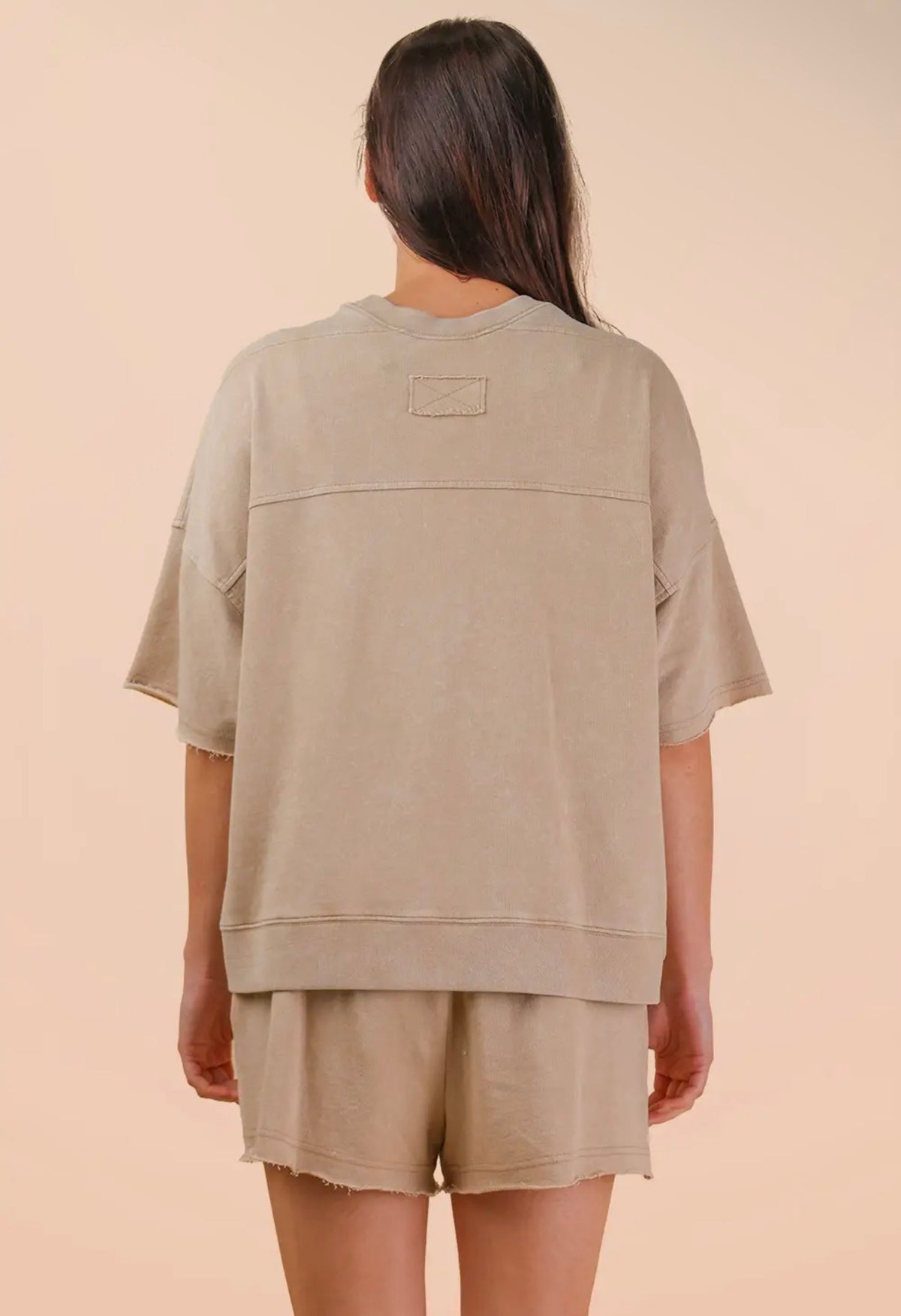 Mineral Wash Knit Set
